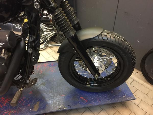 Frontfender Harley 160mm Dyna Street Bob Softail